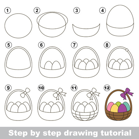 How To Draw A Easter Basket Royalty Free Cliparts Vectors And Stock Illustration Image 51396990 How To Draw A Easter Basket Royalty Free Cliparts Vectors And Stock Illustration Image 51396990