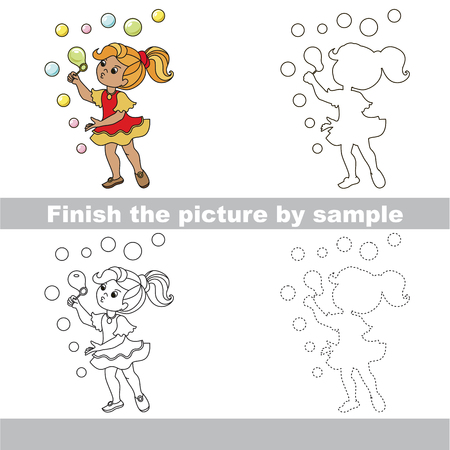 drawing worksheet for preschool kids with easy gaming level of difficulty simple educational game for - Simple Drawing For Kid drawing worksheet for preschool kids with easy gaming level of difficulty simple educational game for - Simple Drawing For Kid