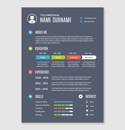 web cv