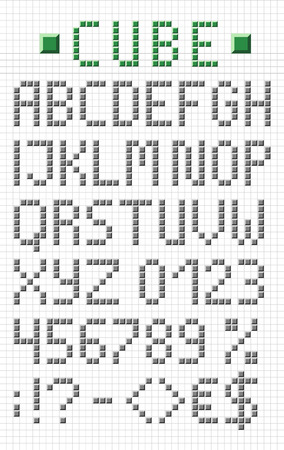 モザイクの大文字アルファベットの数字と記号 ベクトルを設定します のイラスト素材 ベクタ Image モザイクの大文字アルファベットの数字と記号 ベクトルを設定します のイラスト素材 ベクタ Image