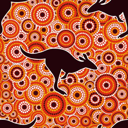 アボリジニアート　絵画　直筆　オーストラリア　アート　カンガルー アボリジナルアートの種類 | MCLアートコレクション