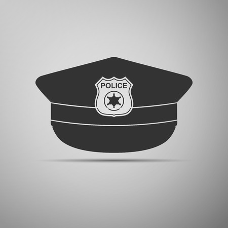 Polizei Mutze Icon Muster Lizenzfrei Nutzbare Vektorgrafiken Clip Arts Illustrationen Image 52100986