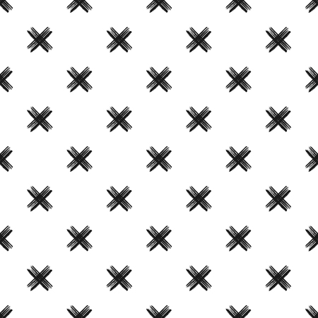 黒十字架のプラス記号 モノクロで抽象的なシームレスな背景のシームレス パターン塗装ベクトルを手 繊維 壁紙 包装 布 紙 Web デザインのためのデザインのイラスト素材 ベクタ Image 黒十字架のプラス記号 モノクロで抽象的なシームレスな背景のシームレス パターン塗装ベクトルを手 繊維 壁紙 包装 布 紙 Web デザインのためのデザインのイラスト素材 ベクタ Image
