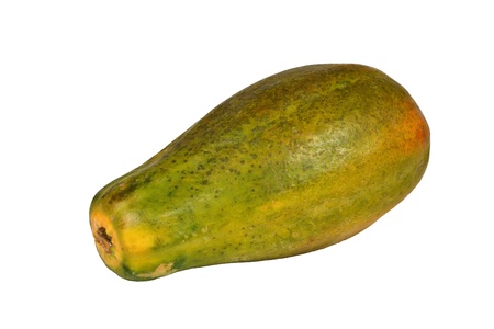 papaya: Đu đủ trên nền trắng