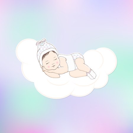 41 269 Bebe Qui Dort Vectores Ilustraciones Y Graficos 123rf