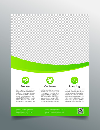corporate business flyer template in modern sleek design royalty simple flyer designs