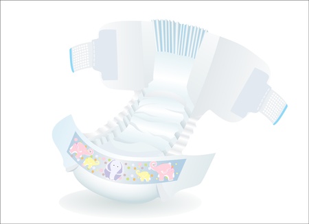 それを面白い画像で赤ちゃんのおむつ のイラスト素材 ベクタ Image それを面白い画像で赤ちゃんのおむつ のイラスト素材 ベクタ Image