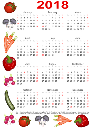 january 2018 calendar public holidays