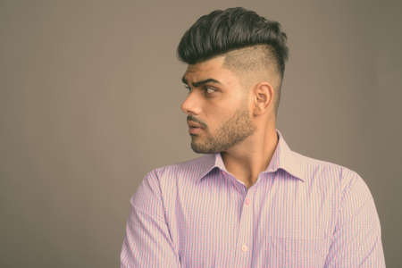 Men Hair Style Indian Stock Photos and Images - 123RF