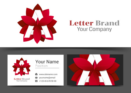 竜巻嵐ロゴ マークや記号なビジネス カード テンプレート カラフルなロゴの視覚的なアイデンティティの組成と創造的なデザインは色とりどりの要素から成っています のイラスト素材 ベクタ Image