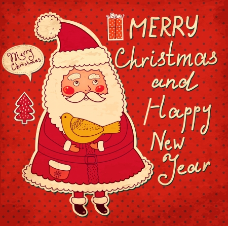 面白いサンタ クロースとクリスマス イラストのイラスト素材 ベクタ Image 面白いサンタ クロースとクリスマス イラストのイラスト素材 ベクタ Image