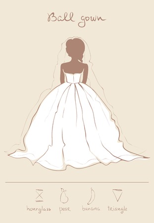 ウェディング ドレス A ライン スタイルで ベクトル イラスト のイラスト素材 ベクタ Image 5653 ウェディング ドレス A ライン スタイルで ベクトル イラスト のイラスト素材 ベクタ Image 5653