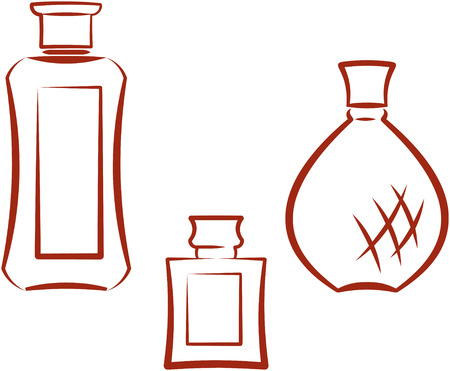 Нарисовать духи легко