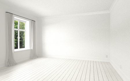 Belle Chambre Blanche Et Lumineuse Avec La Lumière Du Soleil Qui ... Belle Chambre Blanche Et Lumineuse Avec La Lumière Du Soleil Qui ...