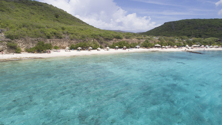 Grote knip bay curacao Stock Photo