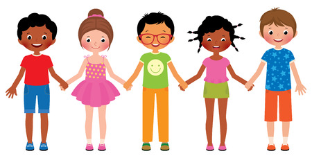 friend cartoon stock vector cartoon illustration of children friends holding hands isolated on white background - Cartoon Picture Of Children friend cartoon stock vector cartoon illustration of children friends holding hands isolated on white background - Cartoon Picture Of Children