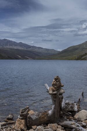 Plateau lake scenery