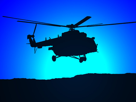 夕日の砂漠の上の軍用ヘリコプター Mi 17 飛行のシルエットのイラスト の写真素材 画像素材 Image 夕日の砂漠の上の軍用ヘリコプター Mi 17 飛行のシルエットのイラスト の写真素材 画像素材 Image