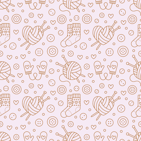 編み物かぎ針編みのシームレスなパターン 手作り装置編む針 フック 羊毛はさみ 綿のかせのかわいいベクトル平らな線のイラスト ピンクの背景の糸テーラー店 愛をこめて編んだ のイラスト素材 ベクタ Image 5127 編み物かぎ針編みのシームレスなパターン 手作り装置編む針 フック 羊毛はさみ 綿のかせのかわいいベクトル平らな線のイラスト ピンクの背景の糸テーラー店 愛をこめて編んだ のイラスト素材 ベクタ Image 5127