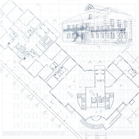 Architectural Drawing Background architectural background - part of architectural project Architectural Drawing Background architectural background - part of architectural project