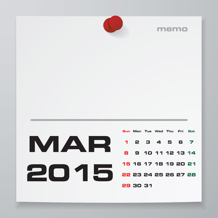 sample calendars 2015