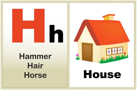 Alphabet Letter H With Clip art And Few Similar Words Starting Alphabet Letter H With Clip art And Few Similar Words Starting