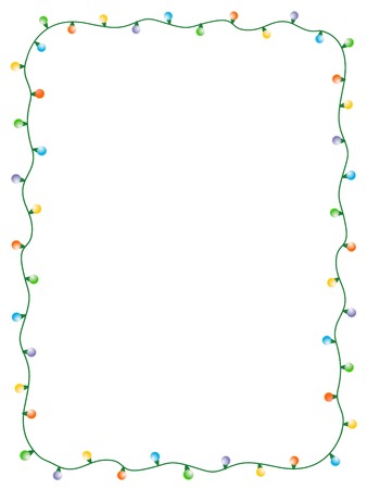 Christmas Lights Border Stock Photos And Images - 123RF Colorful glowing christmas lights border frame. Colorful holiday lights illustration Illustration - Christmas Lights Border Stock Photos And Images - 123RF