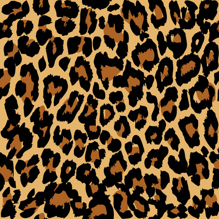 Vector pattern: Leopard pattern. Vector.