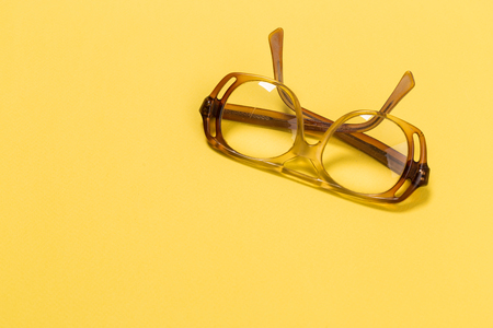 Retro old ts glasses