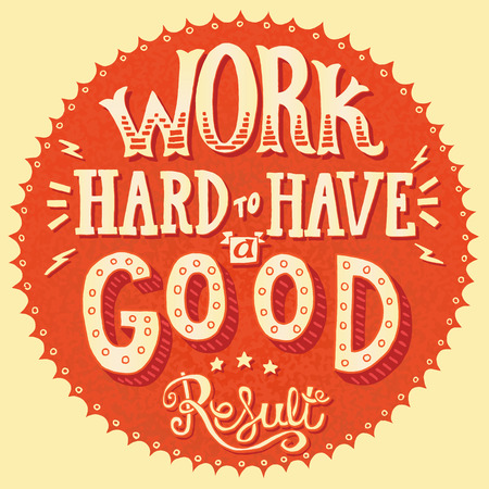 頑張って良い結果を持っています 動機の引用 ベクトル イラスト手描きの言葉 書道碑文 古いスタイル記号絵はがき 黒と白のバージョン のイラスト素材 ベクタ Image 頑張って良い結果を持っています 動機の引用 ベクトル イラスト手描きの言葉 書道碑文 古いスタイル記号絵はがき 黒と白のバージョン のイラスト素材 ベクタ Image