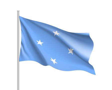 ニュージーランドの旗を振る のイラスト素材 ベクタ Image ニュージーランドの旗を振る のイラスト素材 ベクタ Image