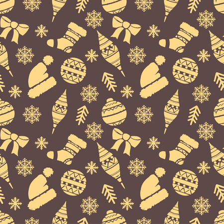 holidays vintage christmas seamless pattern design abstract vintage christmas pattern