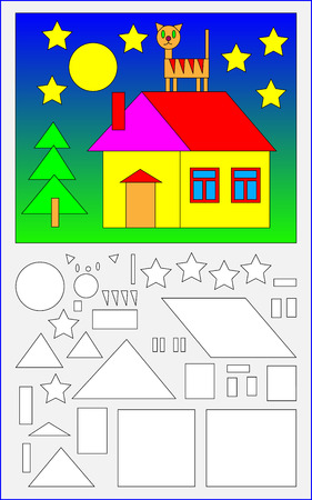 幼い子供のためのロジックパズルゲーム 絵の欠けている部分を見つけて 正しい場所に描く必要があります ベクター漫画の画像 のイラスト素材 ベクタ Image 幼い子供のためのロジックパズルゲーム 絵の欠けている部分を見つけて 正しい場所に描く必要があります ベクター漫画の画像 のイラスト素材 ベクタ Image