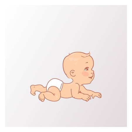 baby crawling at 3 months