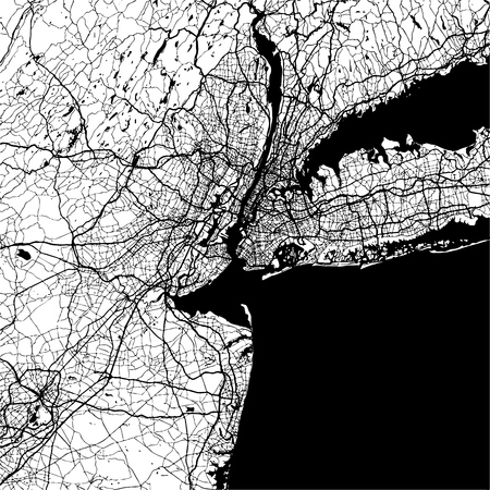 ボストン行政地図のイラスト素材 ベクタ Image