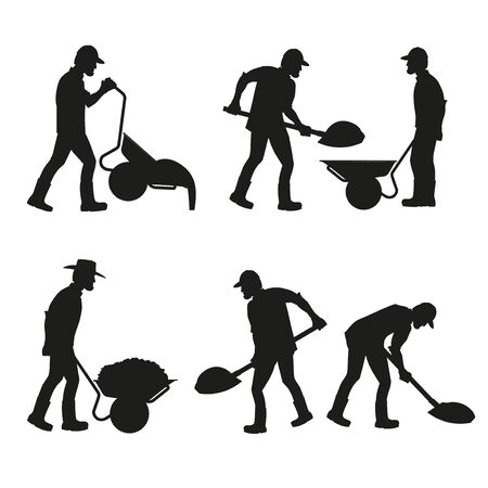 6,410 Manual Labour Stock Illustrations, Cliparts and Royalty Free Manual  Labour Vectors