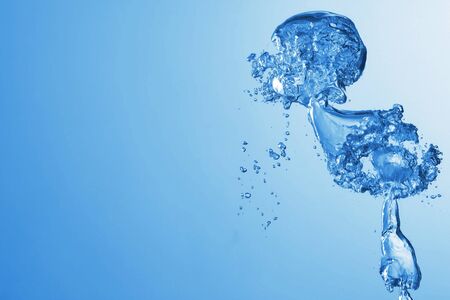 白い背景イラストをきれいな青い水のしぶき の写真素材 画像素材 Image 白い背景イラストをきれいな青い水のしぶき の写真素材 画像素材 Image