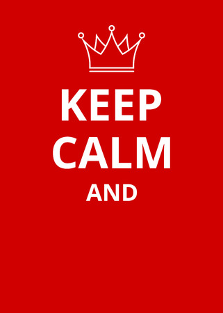 how to make a keep calm poster