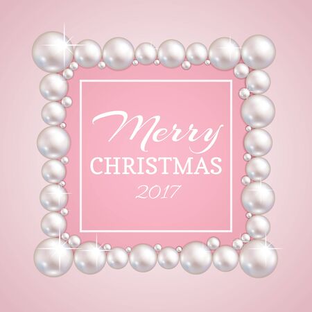 christmas pearl frame vector fashion pearls border for wedding anniversary or invitation banner - The Christmas Pearl christmas pearl frame vector fashion pearls border for wedding anniversary or invitation banner - The Christmas Pearl