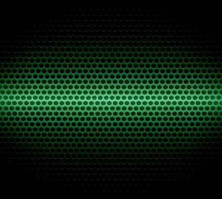 green metal