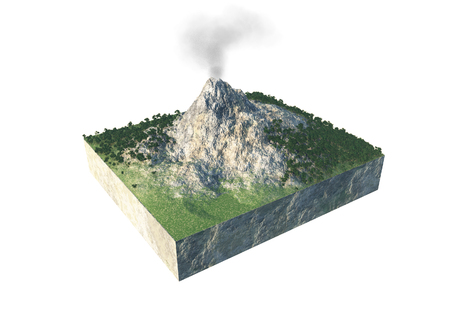 volcano parts