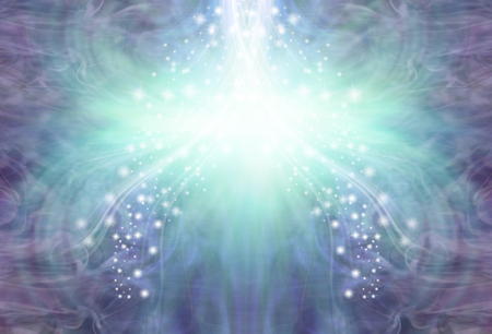 cooling stream of purple jade energy background symmetrical wispy background