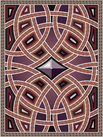 background with the arabian patterns royalty free cliparts vectors