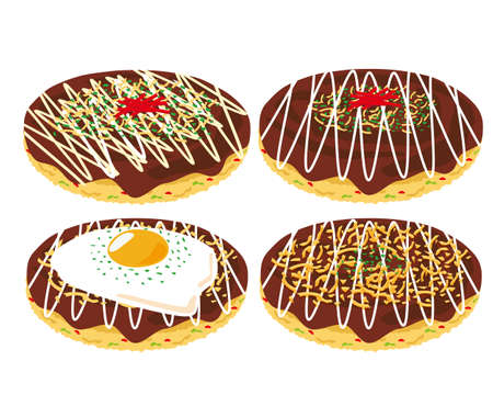 184 お好み焼き のイラスト素材 ベクター 123rf