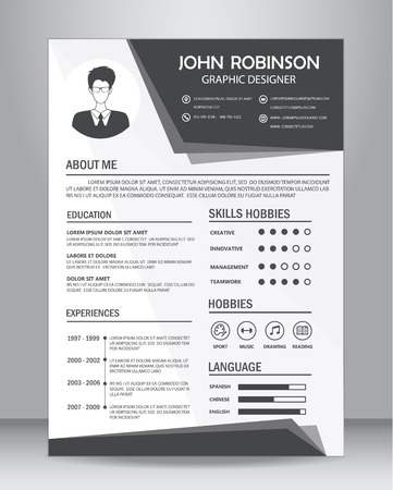 resume size