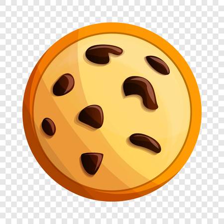 Peanut cookies icon. Cartoon of peanut cookies vector icon for web design