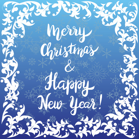 ベクター手書きのレタリング メリークリスマス 影付き のイラスト素材 ベクタ Image ベクター手書きのレタリング メリークリスマス 影付き のイラスト素材 ベクタ Image