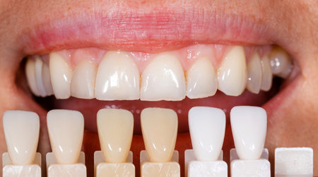 teeth shade stock photos royalty free teeth shade images teeth shading chart