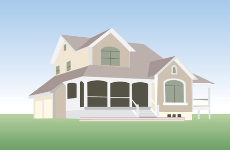 House In Vector Mode For Edit House In Vector Mode For Edit