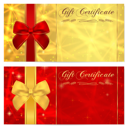 gift certificate background